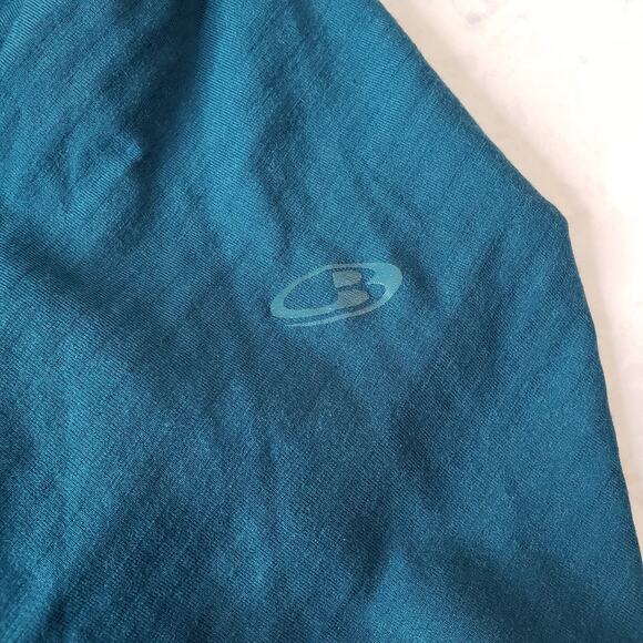 NWT ICEBREAKER RealFleece Descender LS Full Zip Wool Jacket Green Men's Large - Picture 7 of 16